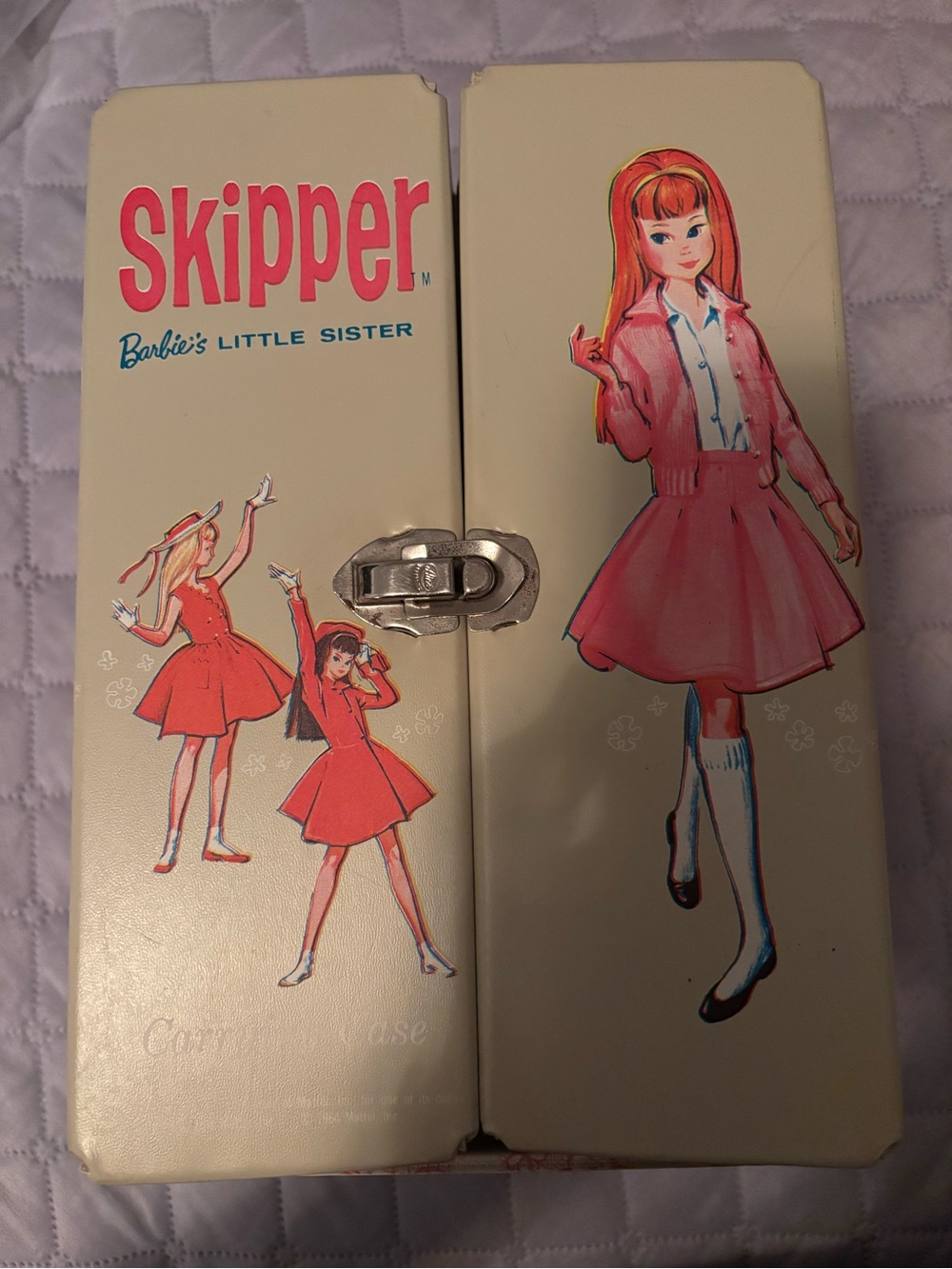 Vintage 1964 Skipper Barbie’s Little Sister Carrying Case